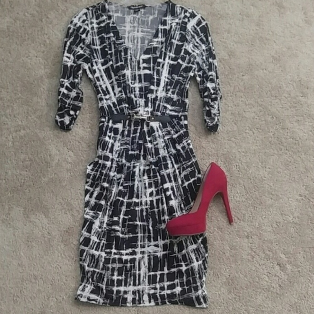 Black and white Dress